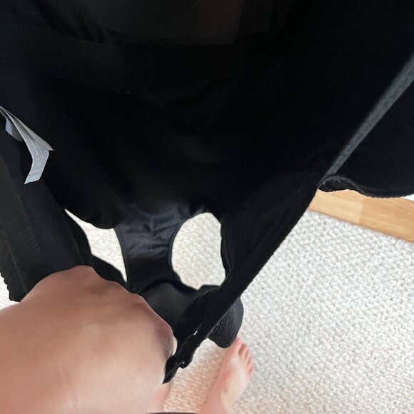 Beach Couture plus size 3X like new swimsuit black one shoulder - Picture 8 of 8